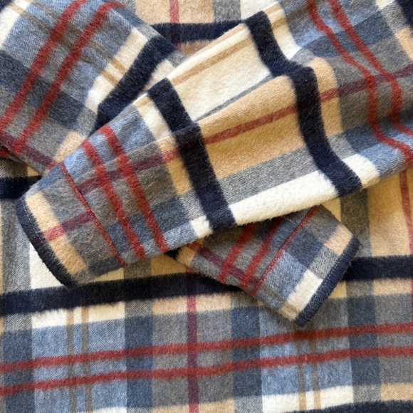 Zara Check Shacket Shirt Jacket Plaid Button Down Flannel Wool Blend Sz XS - Picture 15 of 15